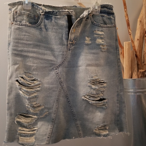 Denim Skirt - Picture 1 of 4